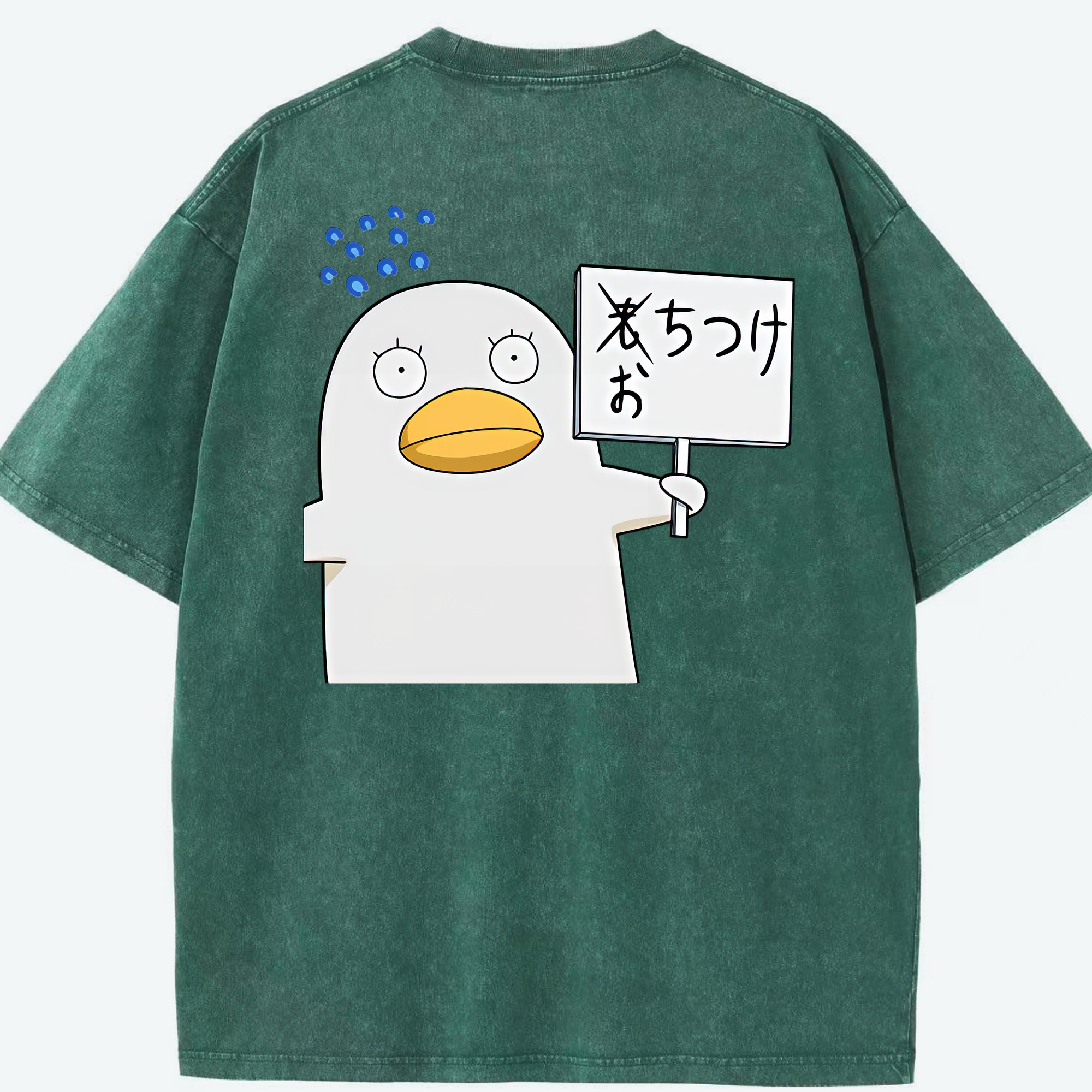 （画像用） ぎんたま 坂田銀時（さかたぎんとき） 神楽 志村新八（しむら しんぱち） GINTAMA Sakata Gintoki Kagura Shimura Shinpachi 綿100% ヴィンテージ風 半袖Tシャツ（背面プリント）